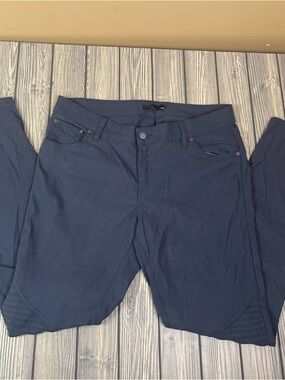 prAna Blue Pants Size Women's 12 Moto Style